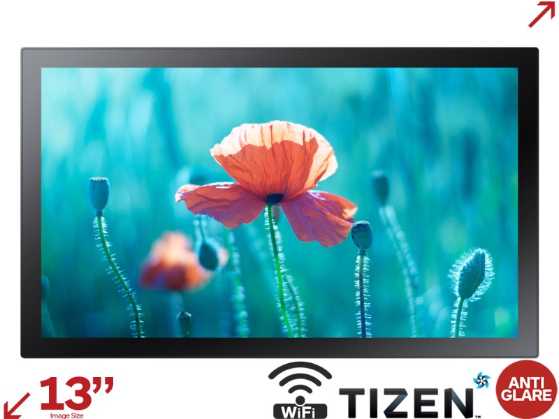 Samsung QB13R-TM 13” SMART Interactive PCAP Digital Signage Display