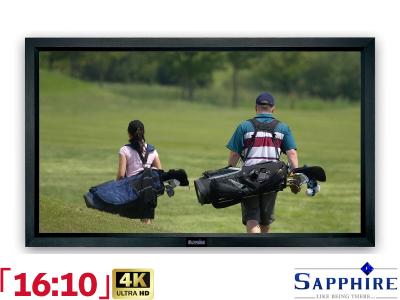 Sapphire 16:10 Ratio 349.8 x 218.1cm Fixed Frame Projector Screen - SFSC350-10