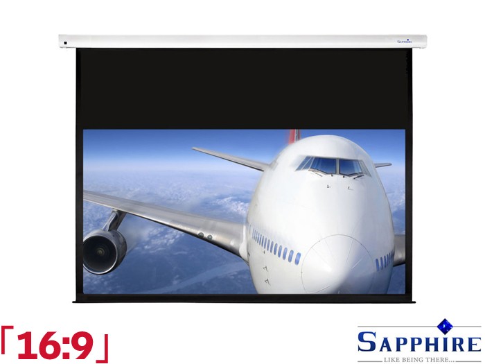 Sapphire 16:9 Ratio 146 x 82.1cm Electric IR Projector Screen with Built-in Trigger - SEWS150RWSF-ATR