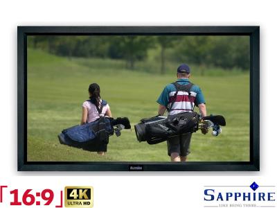 Sapphire 16:9 Ratio 450 x 253.1cm Fixed Frame Projector Screen - SFSC450
