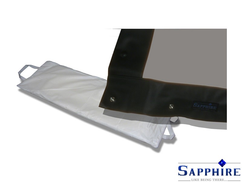 Additional Sapphire 4:3 Ratio 404.6 x 304.8cm Rapidfold Rear Projection Fabric - SFFS404RP-Fabric