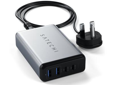Satechi 75W Dual USB-C PD Travel Wall Charger - Space Grey - ST-MC2TCAM-UK