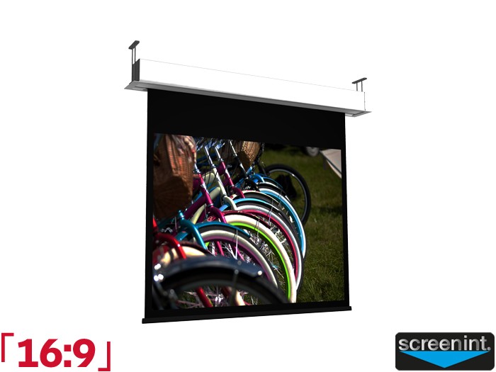 Screen International Giotto Home Cinema 16:9 Ratio 220 x 123.8cm Ceiling Recessed Projector Screen - GTHC220X124