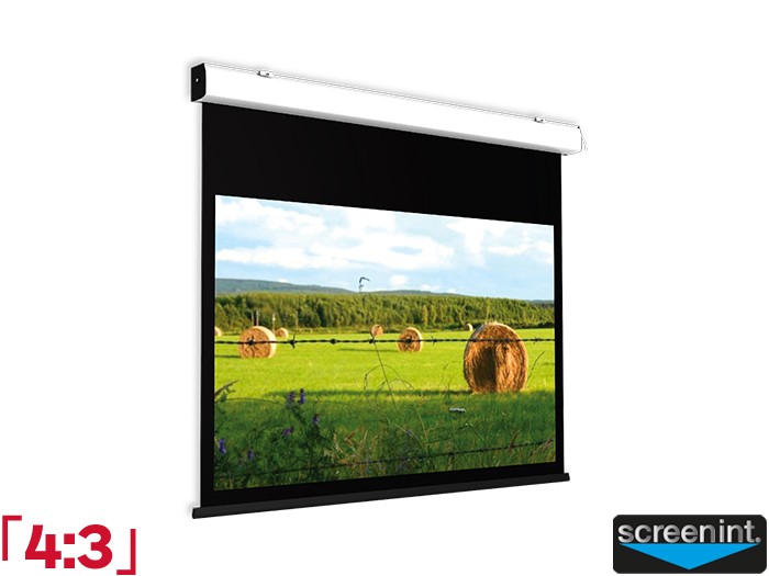 Screen International Compact Home Cinema 4:3 Ratio 160 x 120cm Electric Projector Screen - CHC160X120