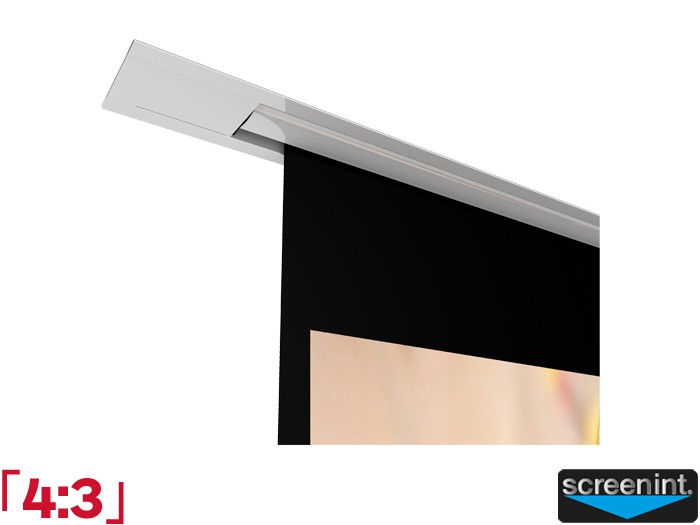 Screen International Compact Home Cinema 4:3 Ratio 160 x 120cm Ceiling Recessed Projector Screen - CHC160X120KIT
