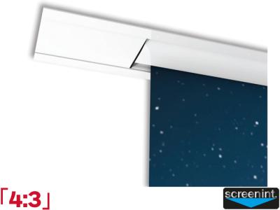 Screen International Major 4:3 Ratio 400 x 300cm Ceiling Recessed Projector Screen - MJR400X300/4BBKIT