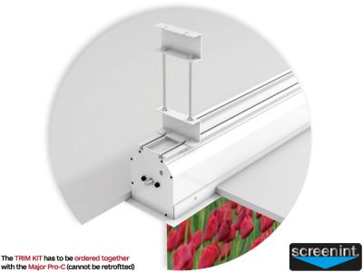 Screen International Ceiling Trim Kit for 5.0m Major Pro C Projector Screens - MPCTRIM500