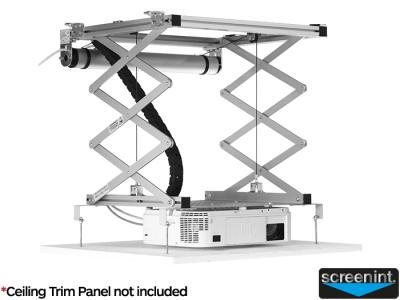 Screen International 90cm Drop Ceiling Electric Lift for Projectors up to 15Kg - SI-100