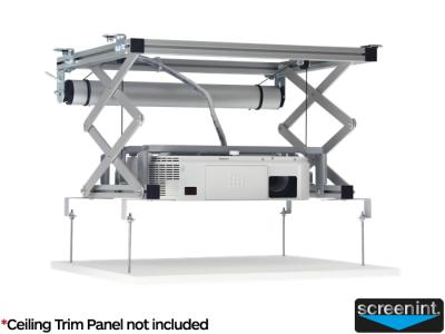 Screen International 30cm Drop Compact Ceiling Electric Lift for Projectors up to 15Kg - SI-30