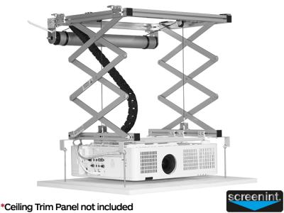Screen International 97cm Drop Ceiling Electric Lift for Large Projectors up to 30Kg - SI-HL100