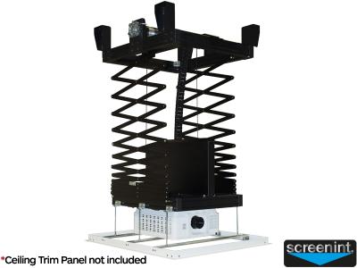 Screen International 500cm Drop Ceiling Electric Lift for Large/Heavy Projectors up to 95Kg - SI-HXL500