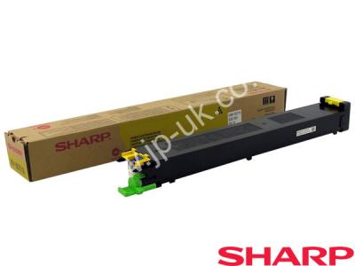 Genuine Sharp MX-23GTYA Yellow Toner Cartridge to fit Colour Laser Sharp Printer