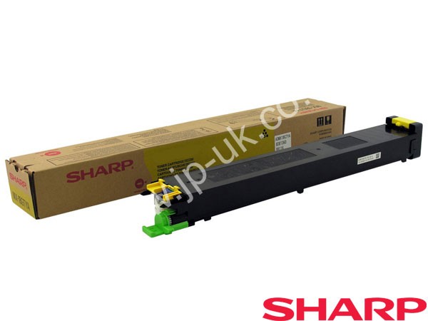 Genuine Sharp / NEC MX-23GTYA Yellow Toner Cartridge to fit Colour Laser Sharp Printer