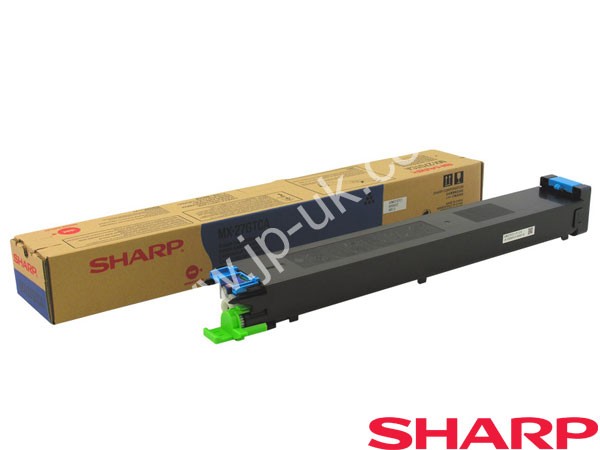 Genuine Sharp / NEC MX-27GTCA Cyan Toner Cartridge to fit Colour Laser MX-4501 Printer