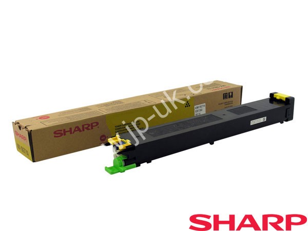 Genuine Sharp / NEC MX-31GTYA Yellow Toner Cartridge to fit Colour Laser MX-3100 Printer