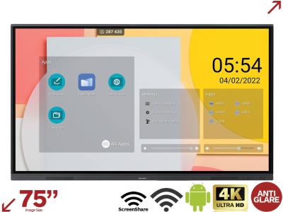 Sharp PN-L752B 75” 4K Smart Precision Touch Display