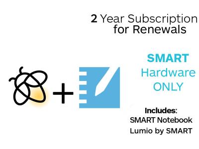 2 Years SMART Learning Suite Subscription Extension - For SMART Hardware Only