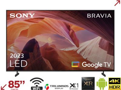 Sony FWD-85X80L/UK 85" BRAVIA 4K HDR Commercial TV with GoogleTV