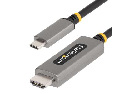 StarTech 135B-USBC-HDMI212M 2m USB-C to 8K 60Hz HDMI Cable with HDR10 - Grey