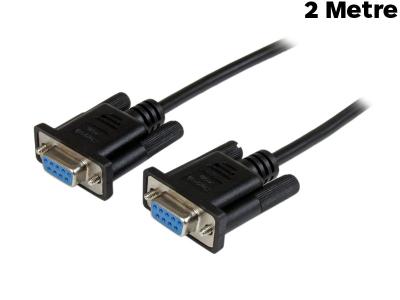 StarTech 2 Metre Serial Cable - SCNM9FF2MBK