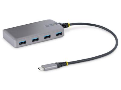 StarTech 5G4AB-USB-C-HUB USB-C to 4x USB-A Portable Hub - Grey