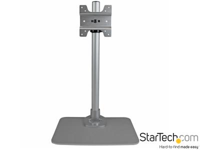 StarTech ARMPIVSTND Single-Monitor Desktop Stand for Apple iMac and Displays - Silver - for Screens up to 30" and below 14kg