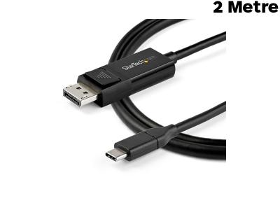 StarTech 2 Metre 8K USB-C to DisplayPort 1.4 Cable - CDP2DP142MBD 
