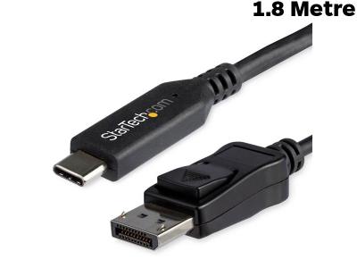 StarTech 8K USB-C to DisplayPort Adaptor Cable - CDP2DP146B