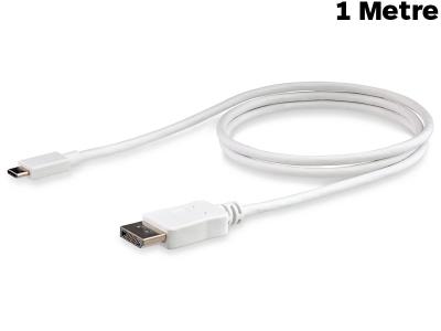 StarTech 1 Metre 4K USB-C to DisplayPort 1.2 Cable - CDP2DPMM1MW 
