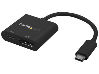 StarTech CDP2DPUCP USB-C to DisplayPort 1.2 Adapter with Power Delivery - Black