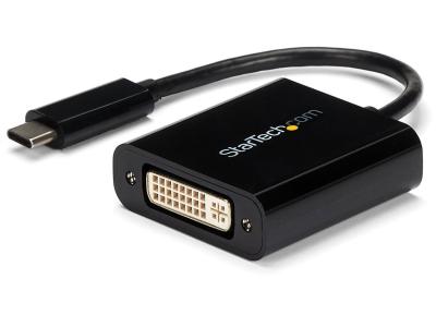 StarTech CDP2DVI USB-C to DVI Adapter - Black
