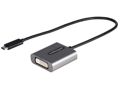 StarTech CDP2DVIEC USB-C to DVI Adapter - Grey