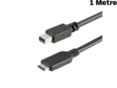 StarTech 1 Metre USB-C to Mini DisplayPort Cable - CDP2MDPMM1MB