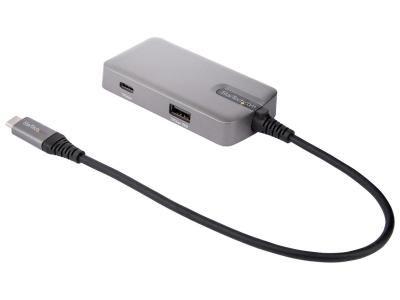 StarTech DKT31CHPD3 USB-C 4-in-1 Multi-port Adapter - Grey