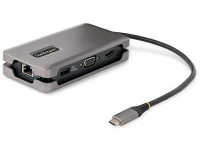 StarTech DKT31CVHPD3 USB-C 7-in-1 Multi-port Adapter - Grey
