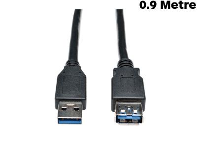 Tripp Lite by Eaton 0.9M USB 3.0 SuperSpeed Extension Cable - U324-003-BK