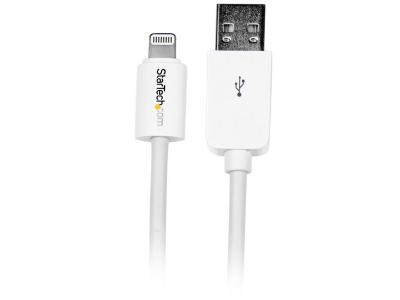 StarTech USBLT3MW 3m Lightning to USB Cable for iPad - White