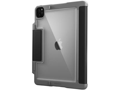 STM Dux Plus STM-222-334LZ-01 Anti Shock Rubberised Case for specified iPad Pro 12.9" with storage for Apple Pencil - Black