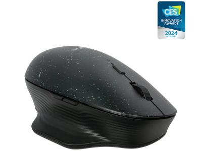 Targus AMB586GL ErgoFlip™ EcoSmart™ Antimicrobial Wireless Ambidextrous Mouse - Black