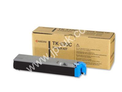 Genuine Kyocera TK-520C / 1T02HJCEU0 Cyan Toner Cartridge to fit Kyocera Colour Laser Printer  