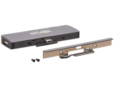 Tripp Lite by Eaton U442-DOCK15-S USB-C to 6-Port Dock - Grey