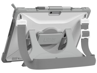 UAG 324016BH4130 Plasma Healthcare Anti-Shock Case with Handstrap for Surface Pro 9 13" - White / Grey