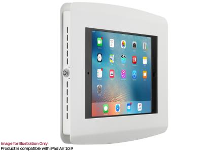 Ultima Security USA109FW40W Secure Enclosure Wall Mount for iPad Air 10.9" Gen4 2020 & Gen5 2022 - White