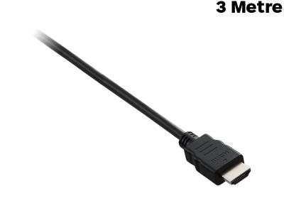 V7 3 Metre Certified 4K HDMI 1.4 Cable - V7E2HDMI4-03M-BK