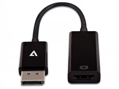 V7 CBLDPHDSL-1E DisplayPort 1.2 to HDMI 1.4 Adapter - Black