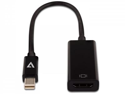 V7 CBLMH1BLKSL-1E Mini DisplayPort 1.2 to HDMI 1.4 Adapter - Black