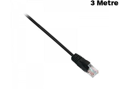 V7 3 Metre Professional CAT6 Cable - V7CAT6UTP-03M-BLK-1E
