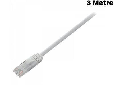 V7 3 Metre Professional CAT6 Cable - V7CAT6UTP-03M-WHT-1E