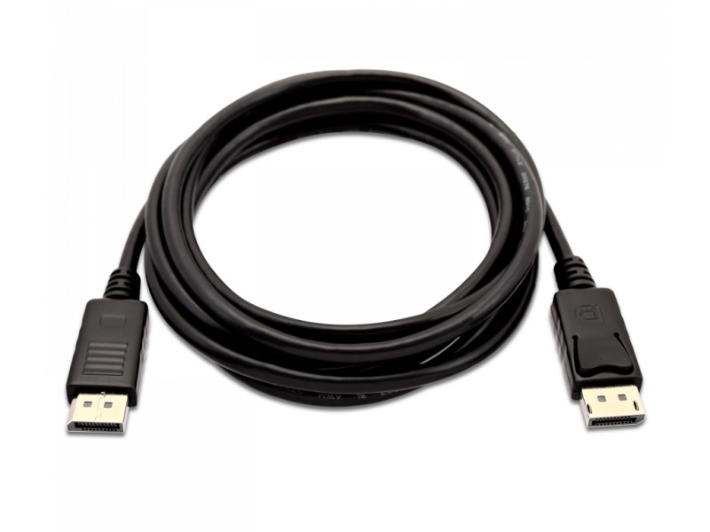 V7 V7DP2DP-03M-BLK-1E 3m DisplayPort 1.2 Cable - Black