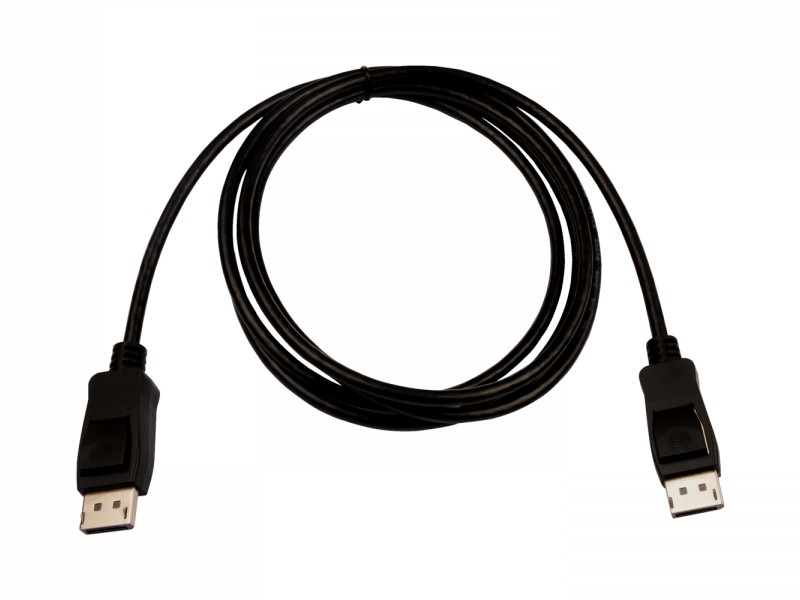 V7 V7DPPRO-2M-BLK 2m DisplayPort 1.4 Cable - Black
